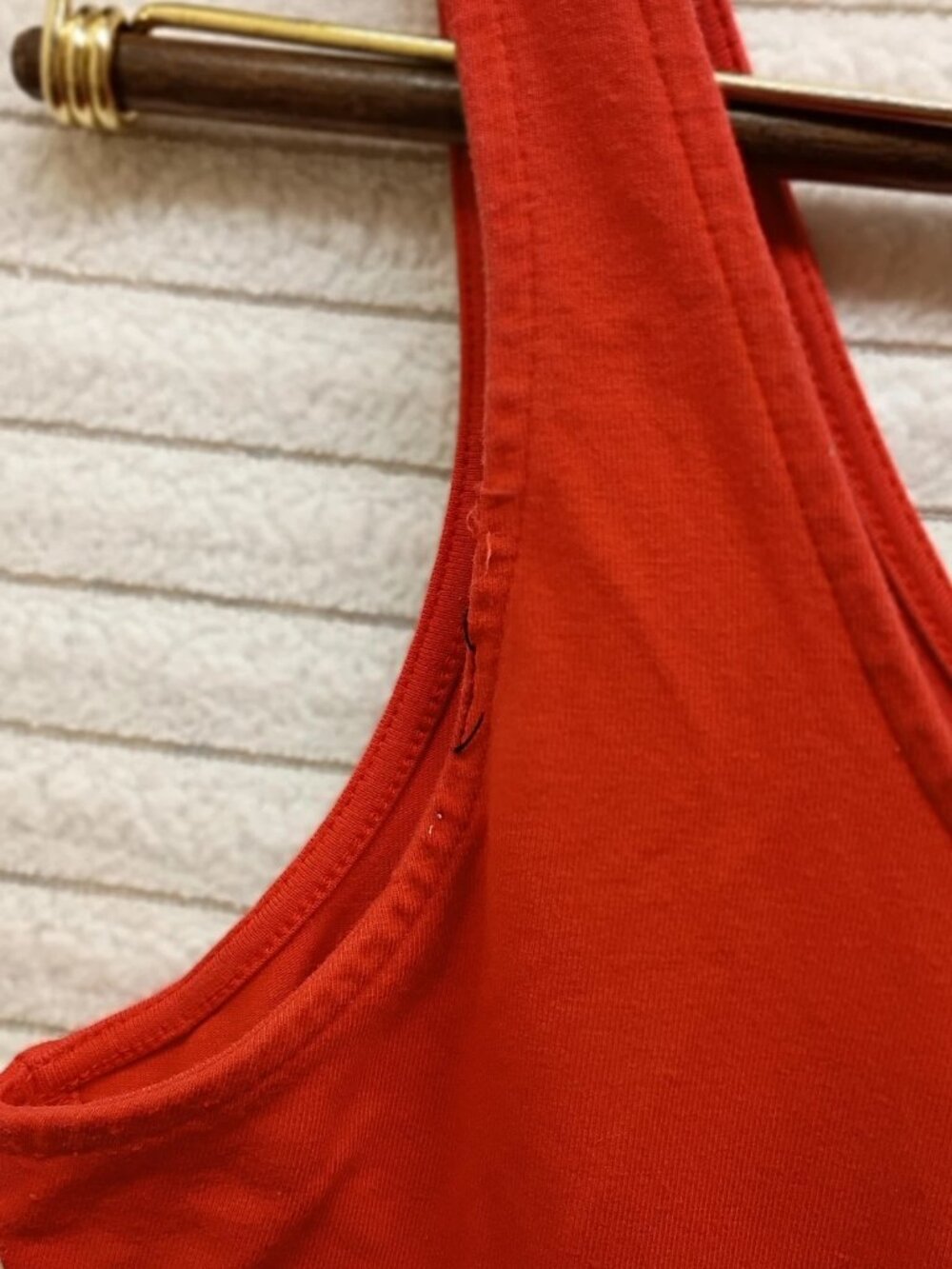 A New Day Sleeveless Red Dress Size Small Y2k Casual Going Out Relaxation. Flaws - Picture 9 of 10